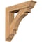 Ekena Millwork Merced Traditional Smooth Bracket w/ Offset Brace, Western Red Cedar, 7 1/2"W x 34"D x 34"H BKT0806X34X34MRC01SWR - alternate 1